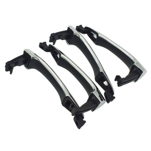 4pcs for 2011-2016 kia sportage outside door handle chrome front rear left right