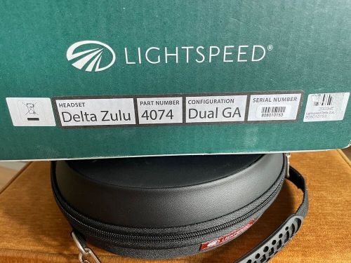 Lightspeed delta zulu anr headset