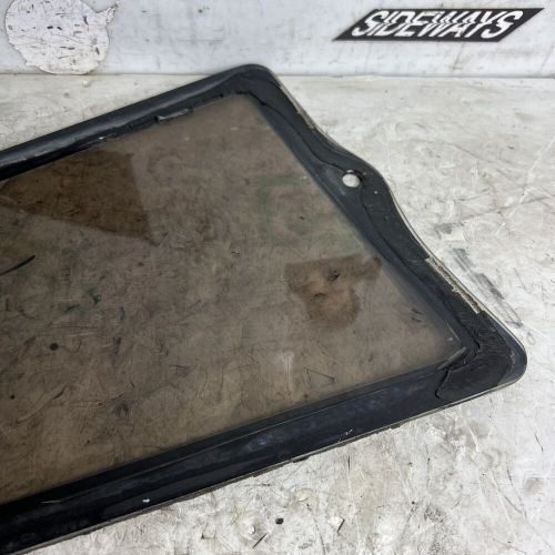 79-83 datsun 280zx left rear quarter window glass