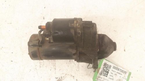 1999 vauxhall astra 1.6l petrol manual valeo starter motor