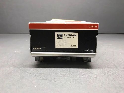 Collins tdr-94d transponder p/n 622-9352-003 (overhauled/outright)