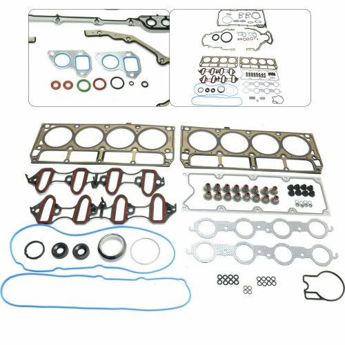 Full engine gasket set kit for chevrolet express 1500 lt ls 5.3l 4.8l 2004-2008