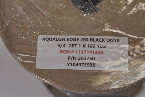 Aqualon edge binding 3/4&#034; black onyx 00 2et 100 yds spool replacement 502750