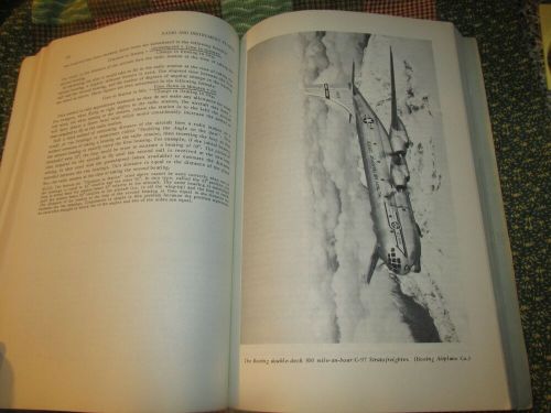 Vintage pilot training manual book 1957 charles zweng radio and instrument flyin