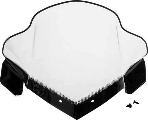 Sled standard smoke 17.5&#034; windshield for 2012-2016 arctic cat zr m xf f models