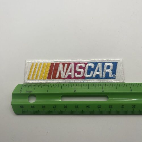 Nascar patch embroidered sew iron cars racing motorsports usa v2