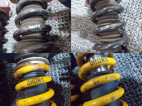 Lancer evolution 4 ohlins screw type blitz damper zz-r full tap vehicle tuning