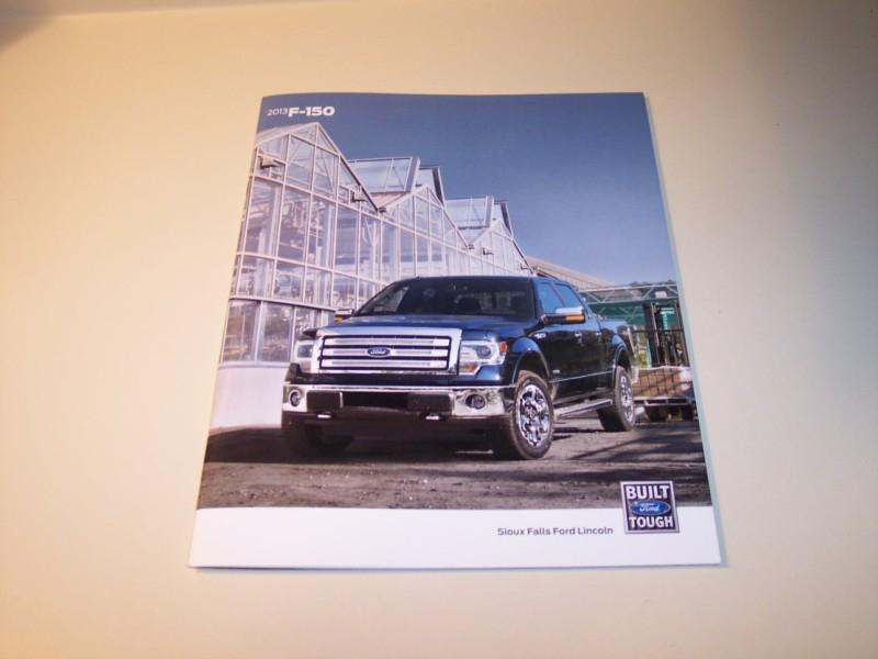 2013 ford f-150 original sales brochure -  xl  stx  xlt  fx2/fx4  lariat limited