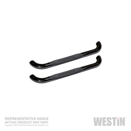 Westin 23-2345 e-series 3 round nerf step bars fits 04-08 f-150