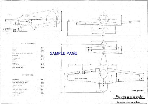 Gy-30 supercab &amp; gy-20 minicab homebuilt airplane plans on cd plus extras 