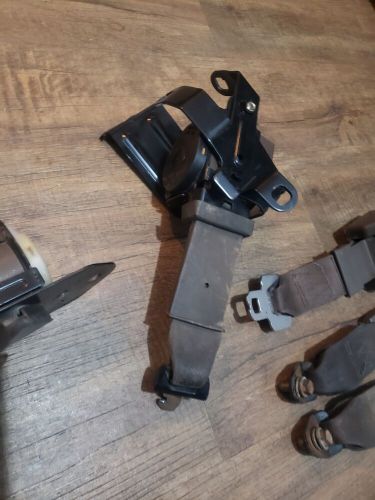 89 93 nissan 240sx s13 front &amp; rear seatbelt set driver &amp; passenger oem