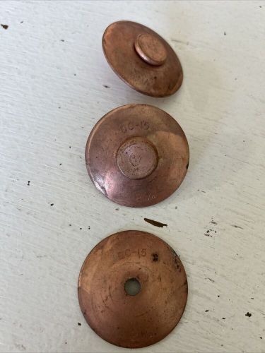 Used lot of dorman copper engine expansion plugs dc-15, 14, 11, 10