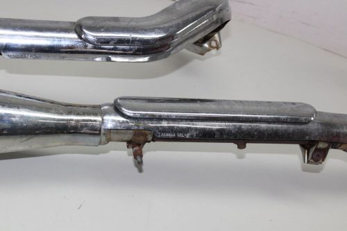 99-09 yamaha v star xvs1100 custom vance and hines full exhaust system pipes