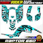 Yamaha raptor 660 kit graphics decals stickers atv wrap quad all year raptor660