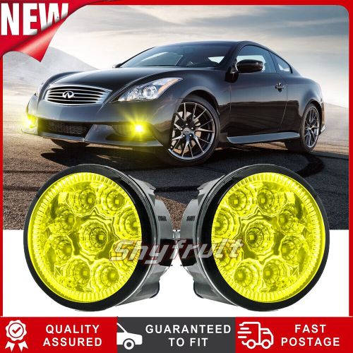 Bumper fog light lamp for infiniti ex35/fx35/g25/g37/qx70/qx50 left &amp; right side