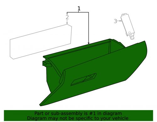 Genuine toyota glove box door 55550-48200-c0