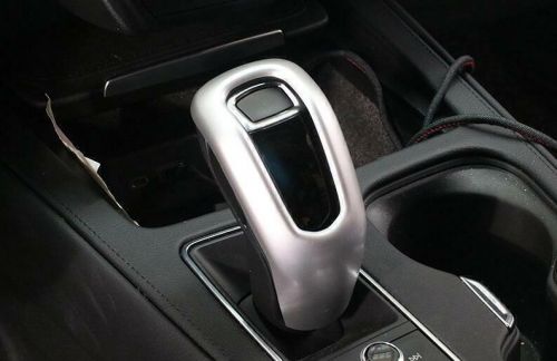 For cadillac xt4 2019 matte silver console gear shift knob cover trim 1pcs new