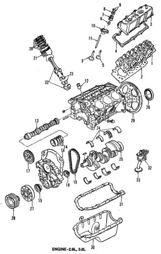 Genuine ford engine camshaft bearing 6f1z-6262-ba