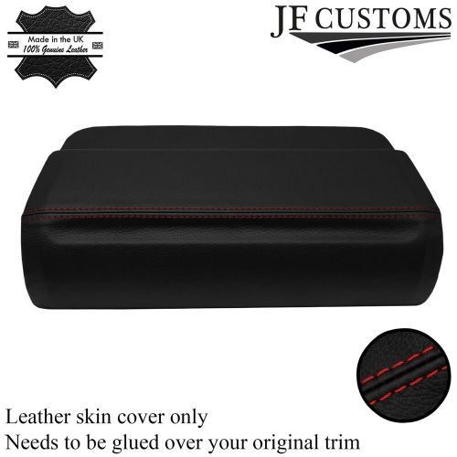 Dark red stitch leather dash trim cover for land rover discovery mk1 89-98