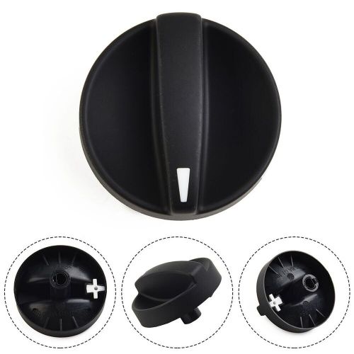 Heater knob trim part plastic switch 1pcs accessory black car decoration