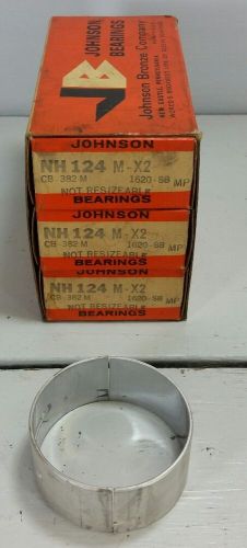 1949-56 nash delvy statesman rod bearing set .002 new old stock nh-124 m-x2