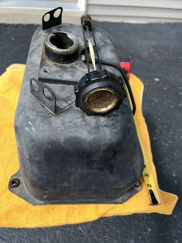 Vintage snowmobile? atv metal gas fuel tank very good condition