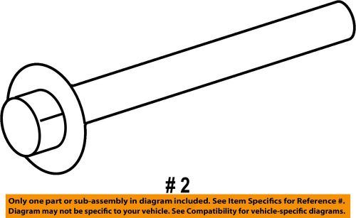 Ford oem f-250 super duty exhaust system-catalytic converter bolt w718005s900