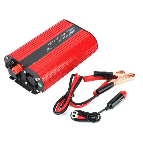 700w portable power inverter dc 12v-ac 220v‑240v dual usb charger converter