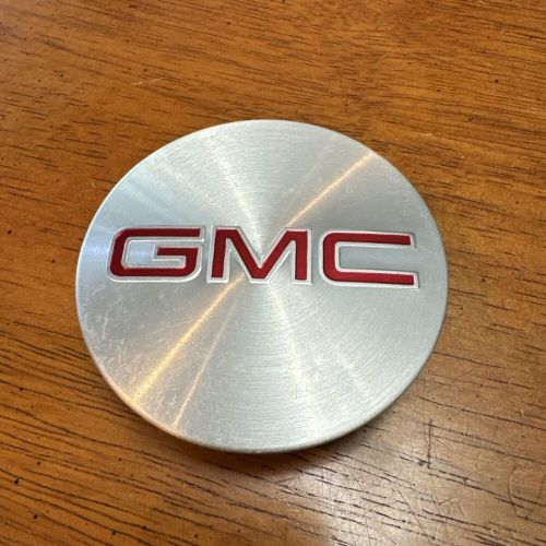 2015-2020 oem gmc canyon acadia chrome 17&#034; snap in wheel center cap pn: 9595010