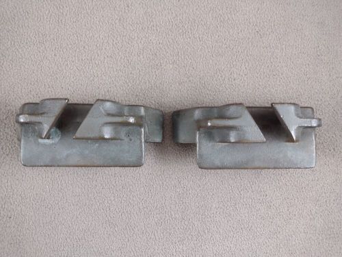 Bronze boat fairleads 1 pair