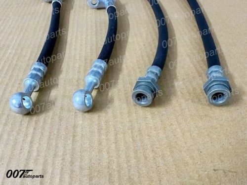 Front &amp; rear drilled brake pipe set for suzuki sx4 sx4 crossover