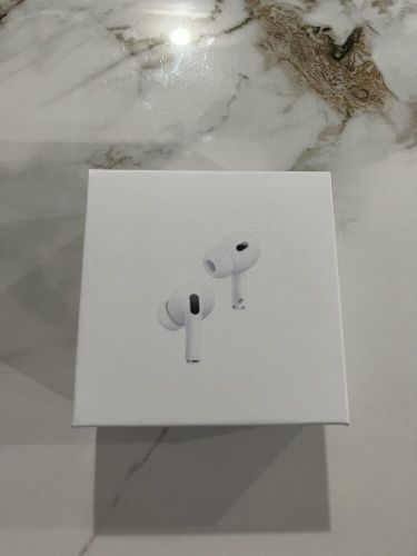 Airpods pro ( 2nd generation ) with magsafe wireless charging case &amp; white