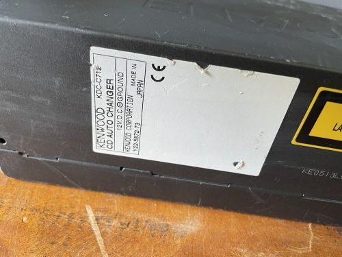 Kenwood compact disc auto changer kdc-c712 untested cheap