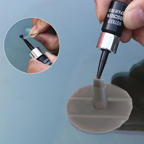 8pcs cracked glass nano repair kit windshield nano repair liquid diy car window