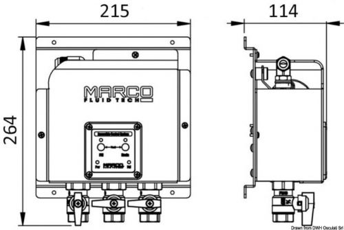 Marco electronic unit for oil change