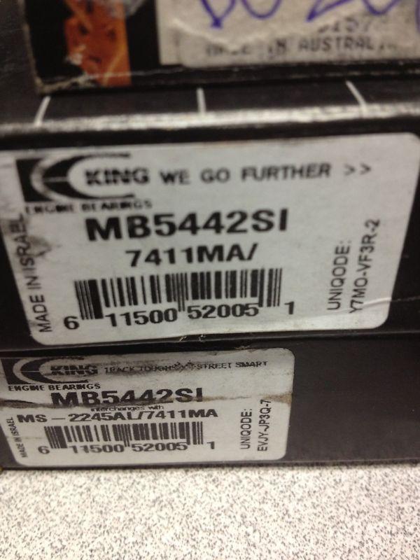 King main bearing set ford duratec 2.0 mb5442si 7411ma free shipping new in box