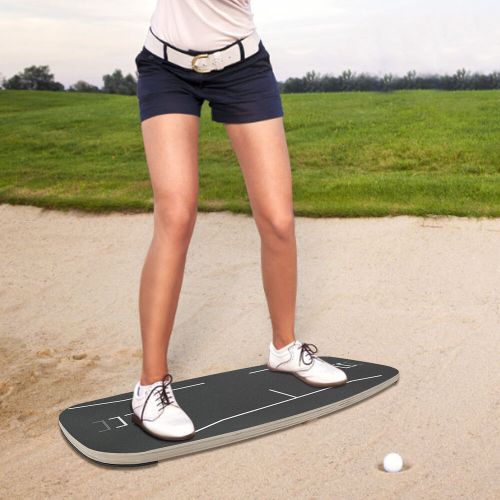 Golf pressure plate golf swing weight shift balance board training aid beginner