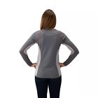 Polaris slingshot women&#039;s medium coolcore long sleeve shirt gray/red 286875603