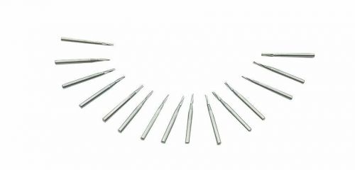 Windshield repair dental drill bits / tapered / 15 pack