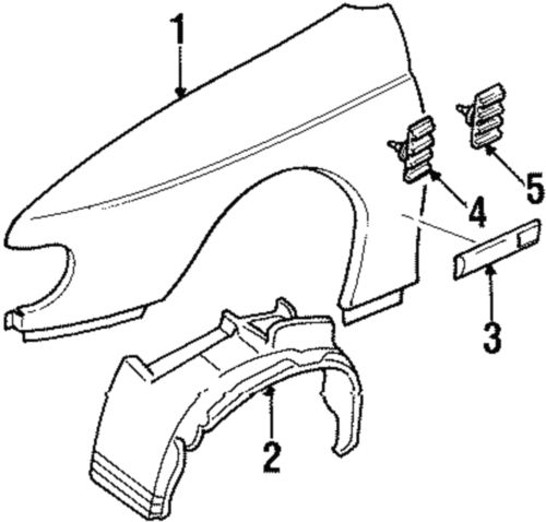 Genuine gm liner 90494108