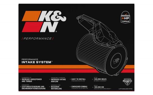 K&amp;n gen i air intake system with roto mold tube for opel corsa d opc 57s-4902