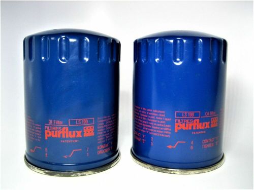 Purflux ls 199 *qty 2* oem marine auto engine motor replacement oil filters new