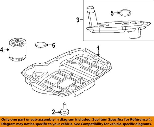 Chrysler oem automatic transmission-trans filter 5179267ad