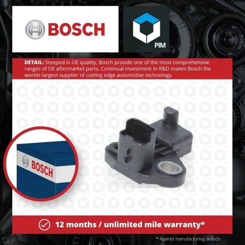 Rpm / crankshaft sensor fits peugeot 207 cc, wk 1.4d 1.6d 06 to 07 bosch 1920eh