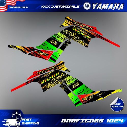 Fits yamaha raptor 700r graphics kit 2006 2007 2008 2009 2010 2011 2012 decals