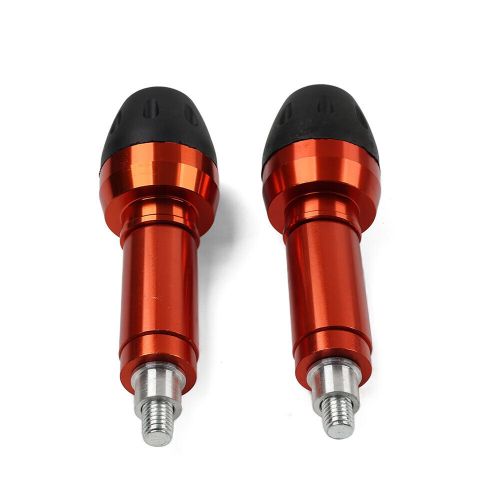 8mm 10mm orange motorcycle exhaust frame slider crash falling protector