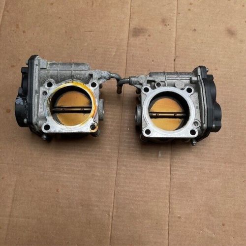 2008 2009-2013 infiniti g37 coupe sedan valve throttle bodies left/right oem