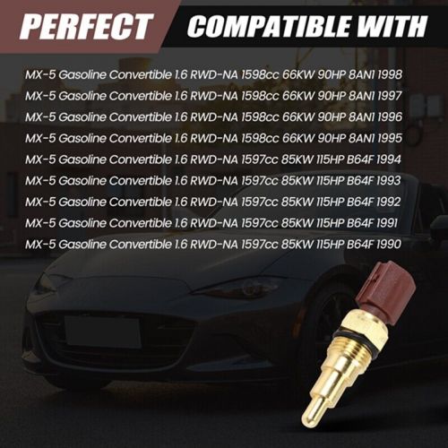 Temperature sensor b6s718840 motor coolant temperature sensor for mx-5 1.1162-