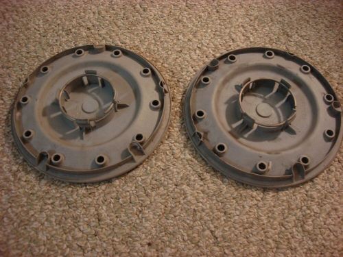 Pair (2) 1998 1999 2000 2001 volkswagen passat wheel center caps silver vw oem