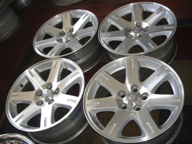 Chrysler 300 17" factory oem 5x4.5 bolt alloy wheels rims